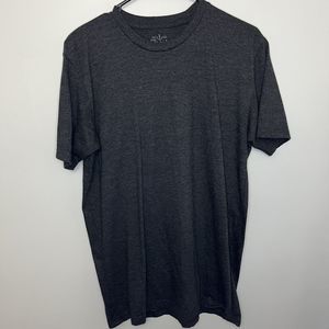 Fresh Clean Tees Gray T Shirt Mens MT Short Sleeve Med Crew Neck Solid Tee NWOT